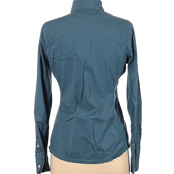 Katherine Pierce Converse One Star 3/4 Sleeve Button Down Size M - Picture 3 of 3